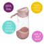 B.Box 450ml Sports Spout Bottle, Color: Blush Crush, 2 image