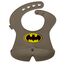 B.Box Silicone Bib with Stay Open Catcher, Color: Brown