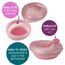 b.box Fill + Feed Reusable Silicone Food Pouch 110ml, Color: pink, 2 image