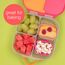 b.box Silicone Snack Cups 2 Pack, Color: Ocean, 5 image