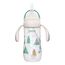 Farlin Grow With Colors PP Wide Neck Drinking Cup with Handle 270ml 6M+ Sliding Lid, Color: Green, 2 image
