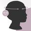 MoMi Mimi Kids Helmet, Color: White, 6 image