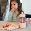 Melii Divided Silicone Suction Plate, Color: pink, 4 image