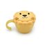 Melii Snack Container with Finger Trap, Color: yellow, 2 image