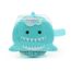 Melii Snack Container with Finger Trap, Color: Turquoise, 2 image