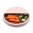 Melii Spin 3 Compartment Snack Container, Color: pink