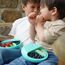 Melii Spin 3 Compartment Snack Container, Color: Turquoise, 7 image