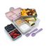 Melii 2 Tier Bento Lunch Box, Color: pink, 4 image