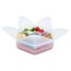 Melii Hexagon Snackle 6 Compartment, Color: pink