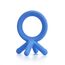 Comotomo Silicone Baby Teether, Color: Blue