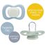 B.Box Silicone Pacifier 6–18 Months (Pack of 2), Color: Sky/Sage, 2 image