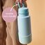 B.Box 1L Insulated Flip Top Bottle, Color: White, 7 image