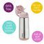 B.Box 500ml Insulated Drink Bottle, Color: pink, 2 image