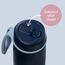 b.box 690mL Insulated Flip Top Bottle, Color: Blue, 6 image