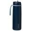 b.box 690mL Insulated Flip Top Bottle, Color: Black