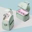 Sunveno Insulated Lunch Bag With Thermo Box And 4 Pcs Ice Pack Set, Color: Green, 6 image