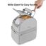 Sunveno Breastmilk Cooler Bag With Detachable Insulation Box Set, Color: Grey, 7 image
