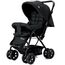Teknum Reversible Trip Baby Stroller Travel System With Infant Car Seat Multi Recline 6-36 Months, Color: Black, 3 image
