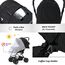 Teknum Reversible Trip Baby Stroller Travel System With Infant Car Seat Multi Recline 6-36 Months, Color: Black, 13 image