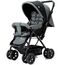 Teknum Reversible Trip Baby Stroller Travel System With Infant Car Seat Multi Recline 6-36 Months, Color: Grey, 5 image