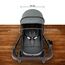 Teknum 3In1 Compacto Baby Stroller With Bassinet Air Cabin Friendly 0-36 Months, Color: Dark Grey, 5 image