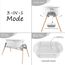 Teknum 3In1 Baby Rocker Bassinet Infant Crib With Mosquito Net 0-6 Months, Color: White, 9 image