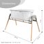 Teknum 3In1 Baby Rocker Bassinet Infant Crib With Mosquito Net 0-6 Months, Color: White, 13 image