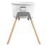 Teknum 3In1 Baby Rocker Bassinet Infant Crib With Mosquito Net 0-6 Months, Color: White, 4 image
