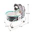 Teknum 6In1 Cozy Rocker Bassinet With Wheels Mosquito Net 0-36 Months 18Kg, Color: Green, 10 image