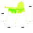 Teknum H1 Baby High Chair 2 Modes 6–36 Months, Color: Green, 10 image