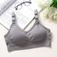 Sunveno Breastfeeding Nursing Bra, Color: Grey, Maternity Size: 80B, 2 image
