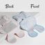 Teknum Breathable 3D Mesh Liner Pad For Baby Stroller Car Seat High Chair Cradle 0-6 Years, Color: Blue, 7 image