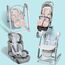 Teknum Breathable 3D Mesh Liner Pad For Baby Stroller Car Seat High Chair Cradle 0-6 Years, Color: Blue, 8 image