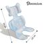 Teknum Breathable 3D Mesh Liner Pad For Baby Stroller Car Seat High Chair Cradle 0-6 Years, Color: Blue, 11 image