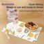 Sunveno Baby Feeding Disposable Travel Placemats 20 Pcs Pack, Color: Multicolor, 2 image