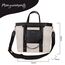 Sunveno La Mode Premium Diaper Bag 48Cm Large Capacity With 8 Pockets, Color: Black, 17 image