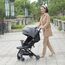 Teknum Travel Cabin Baby Stroller With Coffee Cup Holder 0–48 Months Up To 22Kg, Color: Grey, 4 image