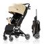 Teknum Travel Cabin Baby Stroller With Coffee Cup Holder 0–48 Months Up To 22Kg, Color: Ivory