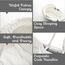 Teknum Infant Wicker Moses Basket With White Waffle Beddings 0–6 Months Up To 18Kg, Color: Grey, 2 image