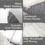 Teknum Infant Wicker Pod Moses Basket With White Waffle Beddings 0-6 Months, 2 image