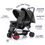 Teknum Double Stroller Combo 6–36 Months 2 X 15Kg, Color: Dark Grey, 2 image