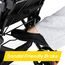 Teknum Double Stroller Combo 6–36 Months 2 X 15Kg, Color: Dark Grey, 8 image