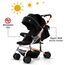 Teknum Reversible Trip Stroller With Ace Diaper Bag 6–36 Months Up To 15Kg, Color: Midnight, 7 image