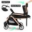 Teknum Explorer Travel Stroller With Sunveno Diaper Bag And Hooks Black 6–36 Months Up To 15Kg, Color: Black, 8 image