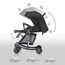 Teknum 2In1 Glide Stroller With Green Diaper Tote Bag Black 0–36 Months Up To 22Kg, Color: Black & Green, 15 image