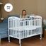 Teknum 4In1 Wooden Bedside Crib With Storage And Height Adjustments 0-4 Years, 11 image