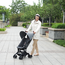 Teknum Air-1 Travel Stroller With Carry Backpack 0-36 Months 22Kg, Color: Grey, 2 image