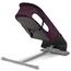 Teknum Baby Bouncer Recliner Seat With Grab Toys 0-6 Months 9Kg, Color: Purple, 3 image
