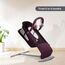 Teknum Baby Bouncer Recliner Seat With Grab Toys 0-6 Months 9Kg, Color: Purple, 6 image