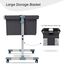 Teknum Moonlight Bedside Crib 0-2 Years, Color: Dark Grey, 6 image